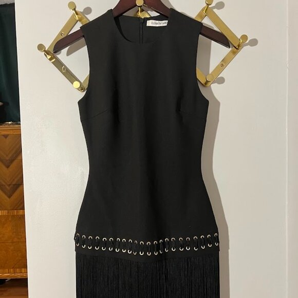 Little Black Dress with fringe - Picture 1 of 3